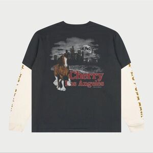 Cherry LA Unisex layered long sleeve